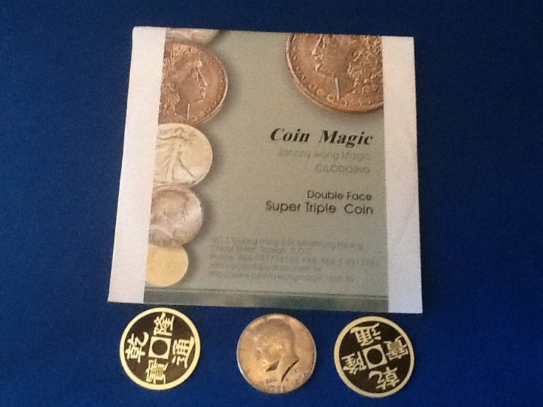 Double Face Super Triple Coin by Jonny Wong | Hocus Pocus Magic